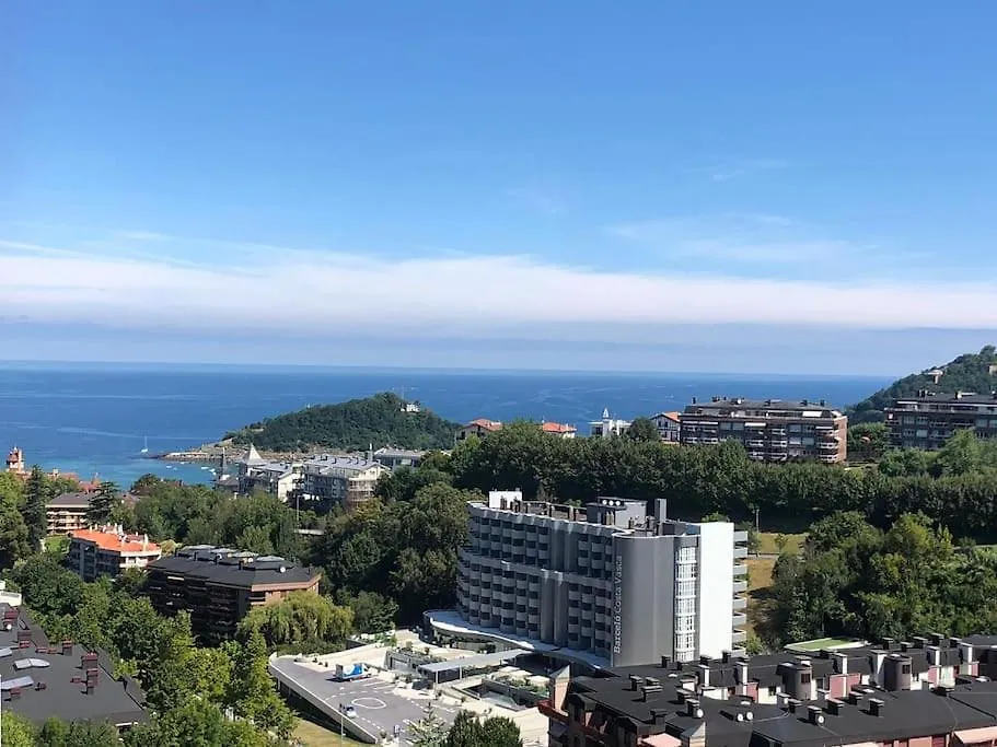 Apartman Palacio Con Vistas A La Bahia Ac, Wifi, Parking San Sebastián Spanyolország